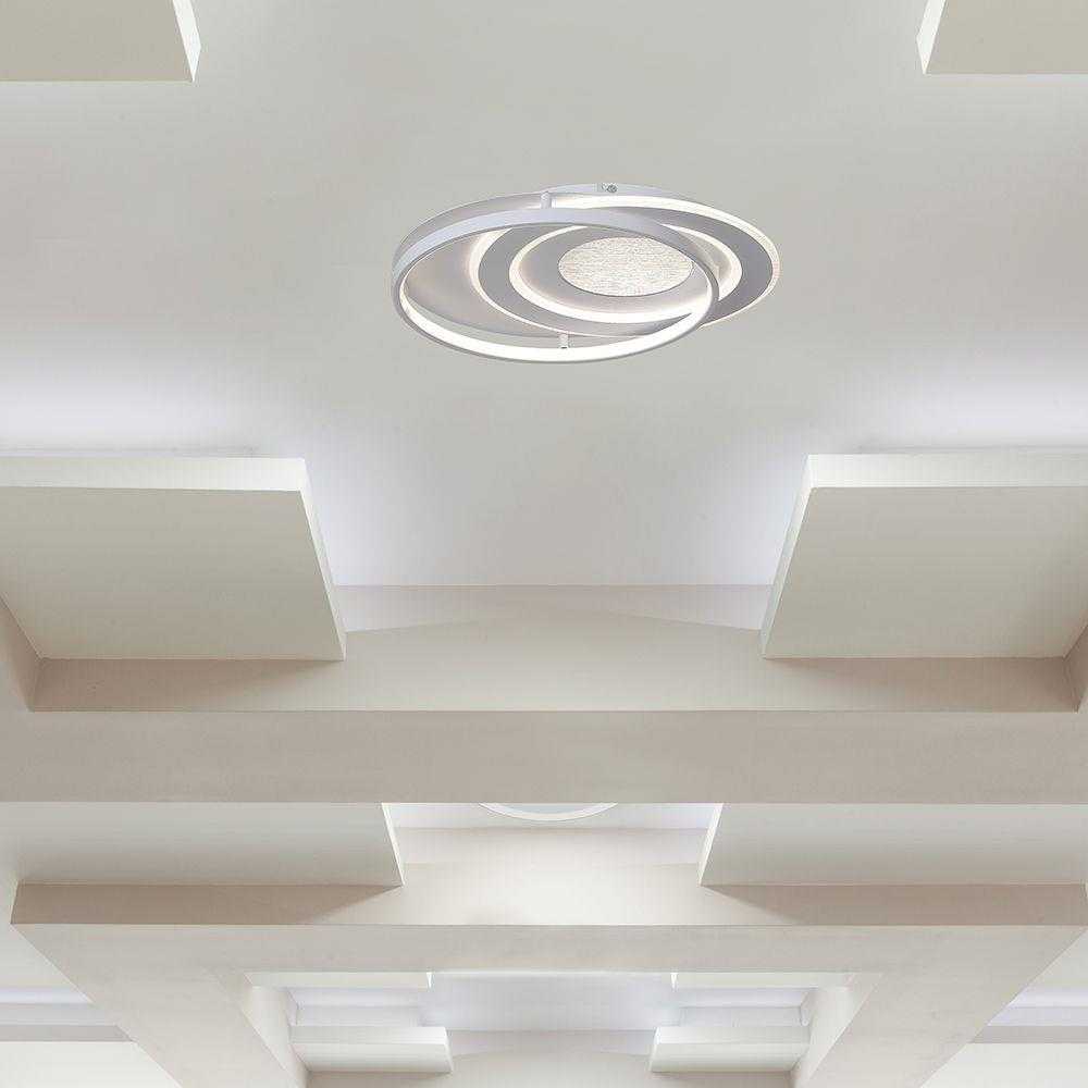 Lubinis šviestuvas 60W LED paviršinis šviestuvas, baltos sp., 3000/4500/6500K, dimeriuojamas