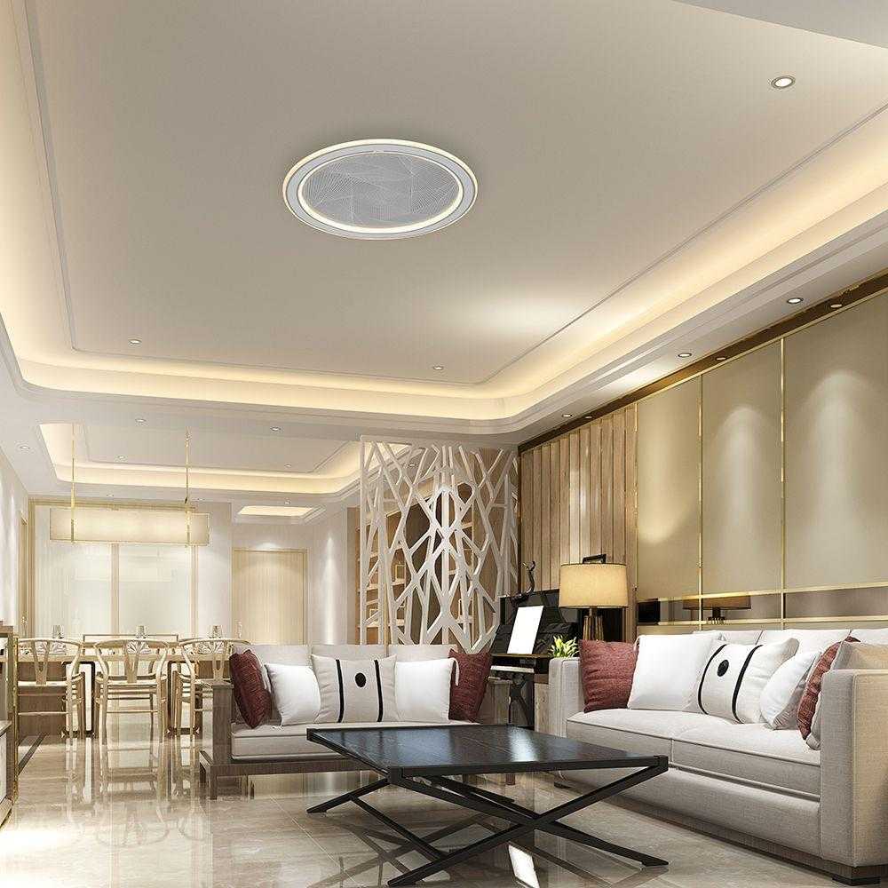 50W LED lubinis šviestuvas, pilkas, 3000-6500K, dimeriuojamas