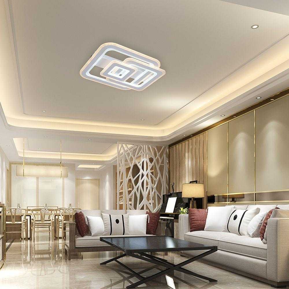 80W LED lubinis šviestuvas, baltas, 3000-6500K, dimeriuojamas