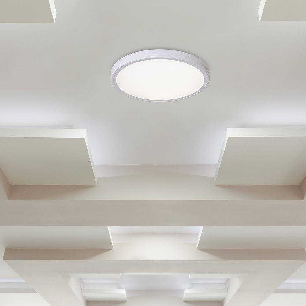 Lubinis šviestuvas 36W LED paviršinis šviestuvas, baltas, 3000/4500/6500K, dimeriuojamas