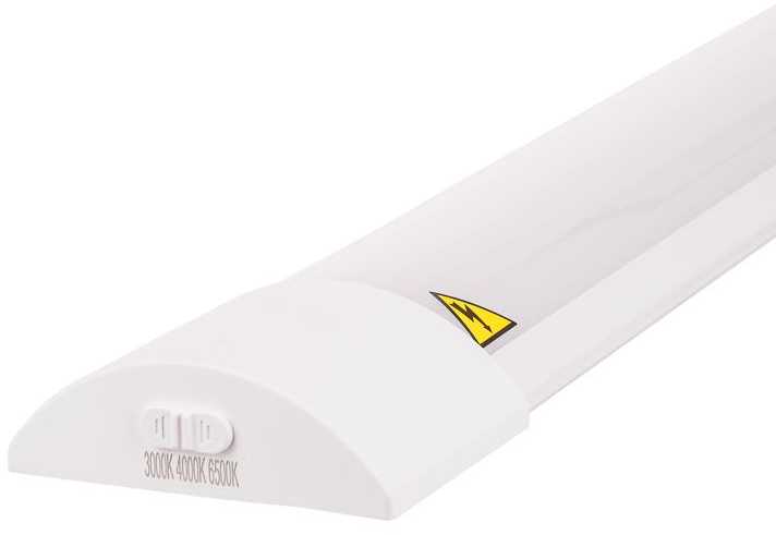 20W LED linijinis šviestuvas, 60cm, baltas, 3000/4000/6500K