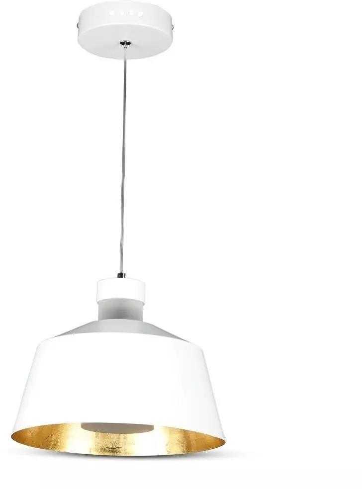Pakabinamas šviestuvas 7W pakabinamas LED šviestuvas V-TAC, Ø250, baltas, metalas / akrilas, 4000K (natūraliai balta)