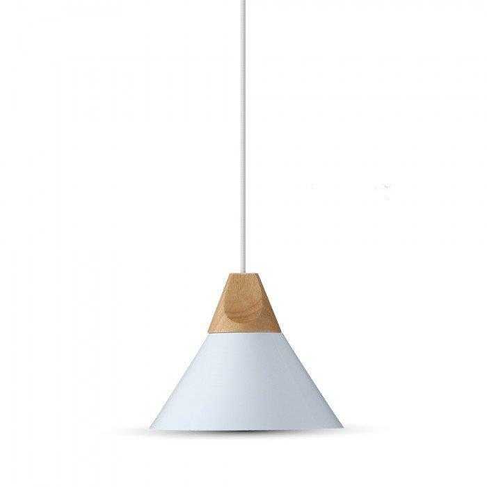 Pakabinamas šviestuvas Pakabinamas modernus šviestuvas, baltas, E27, ø260