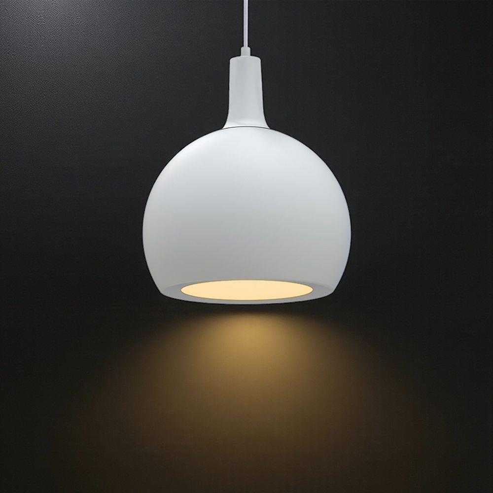 Pakabinamas šviestuvas, E27, baltas, 280x218mm