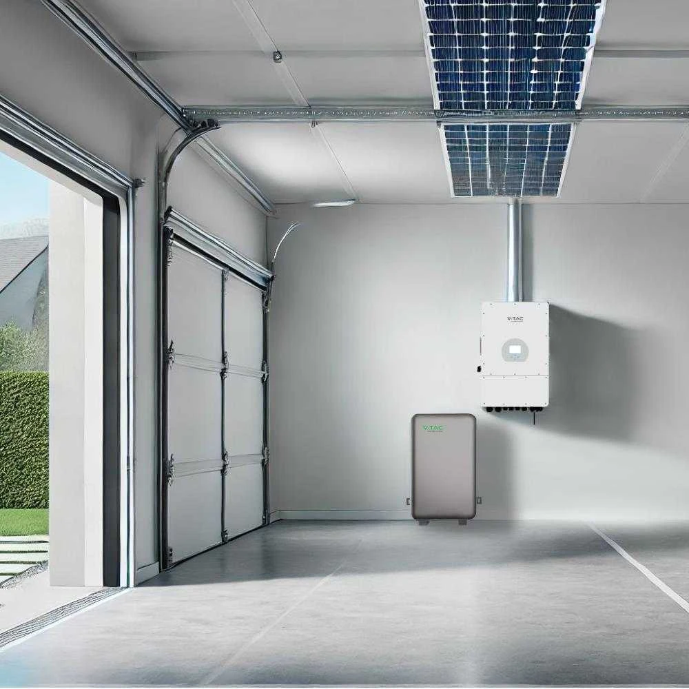 Magazyn bank energii V-TAC 10.24kWh 200Ah/51.2V 10240Wh LiFePO4 IP65 WiFi BMS VT-12040-1 10 lat gwarancji