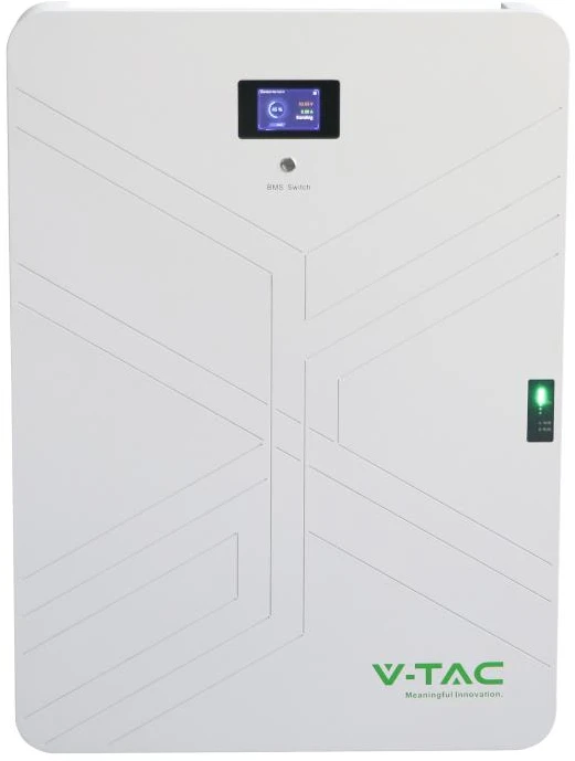 Magazyn bank energii V-TAC balta 15cm ultra slim 14.33Wh 280Ah/51.2V 140A LFP BMS VT-14033 10 lat gwarancji