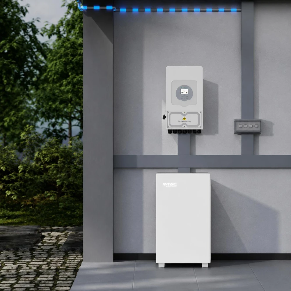 V-TAC ENERGIJOS KAUPYMAS 16,07 kWh VT-16076W