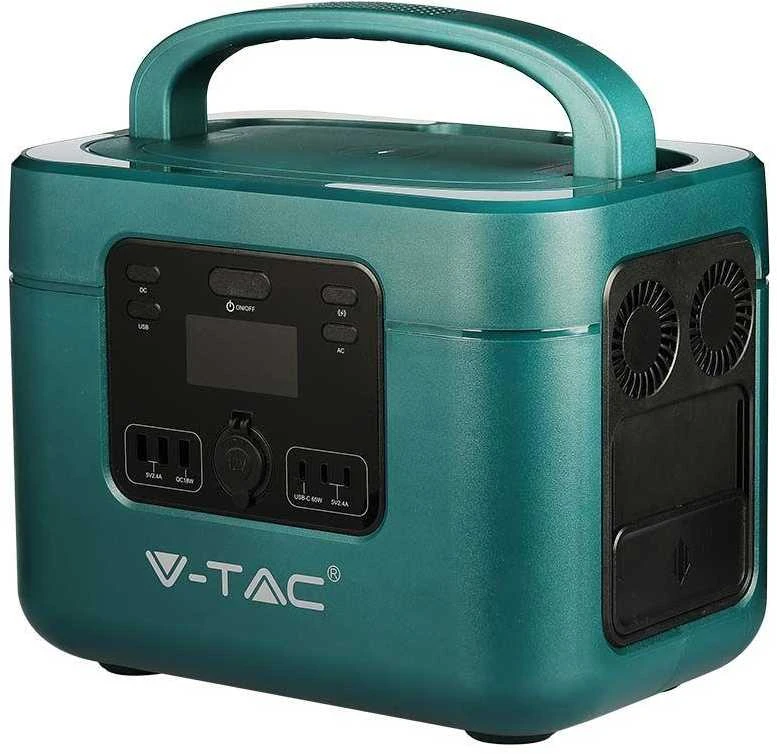 V-tac 1000W nešiojama elektros stotelė, 46,9Ah /22,4V, su apsauga nuo trumpojo jungimo, perkrovos ir perkaitimo