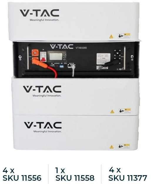 V-tac Ličio baterija, skirta fotovoltiniam keitikliui