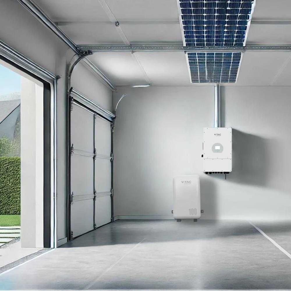 V-TAC 5,12 kWh 51,2 V IP65 VE51100W 10 metų garantija