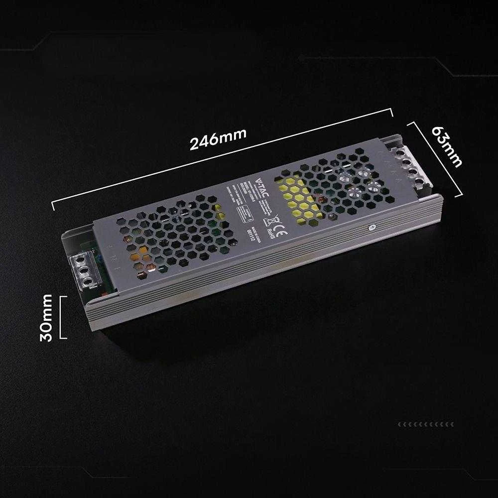 250W LED maitinimo šaltinis SLIM, 12V, 20.83A, IP20