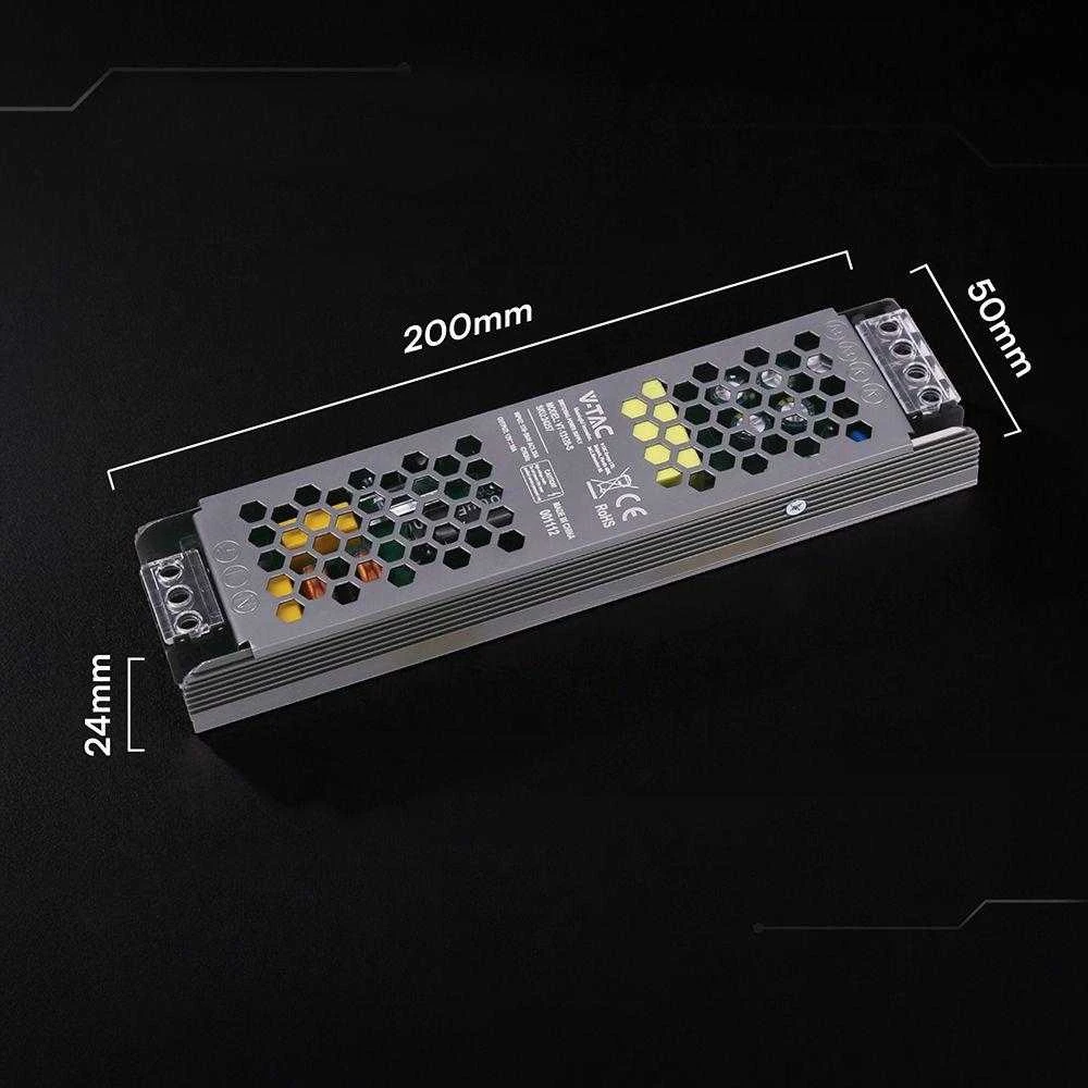 120W LED maitinimo šaltinis SLIM, 12V, 10A, IP20