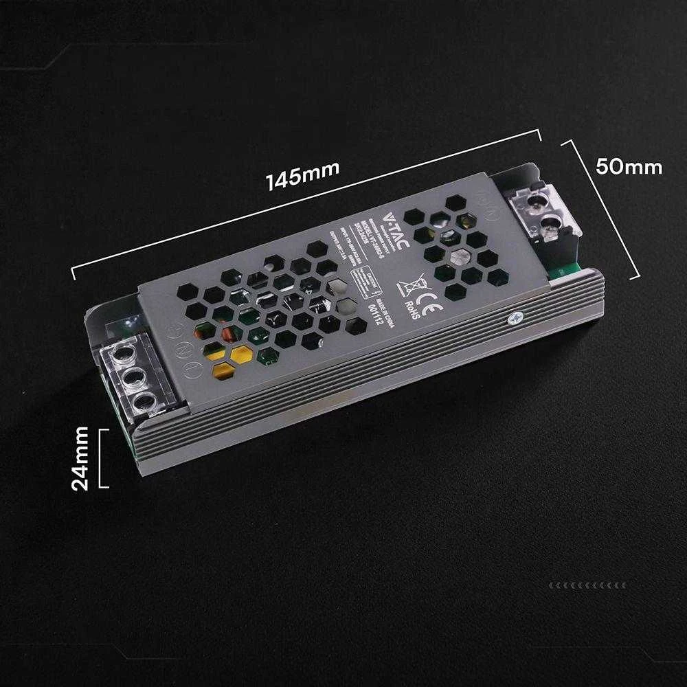 60W LED maitinimo šaltinis SLIM, 24V, 2.5A, IP20