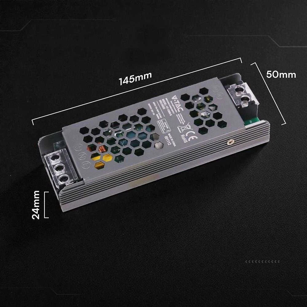 60W LED maitinimo šaltinis SLIM, 12V, 5A, IP20