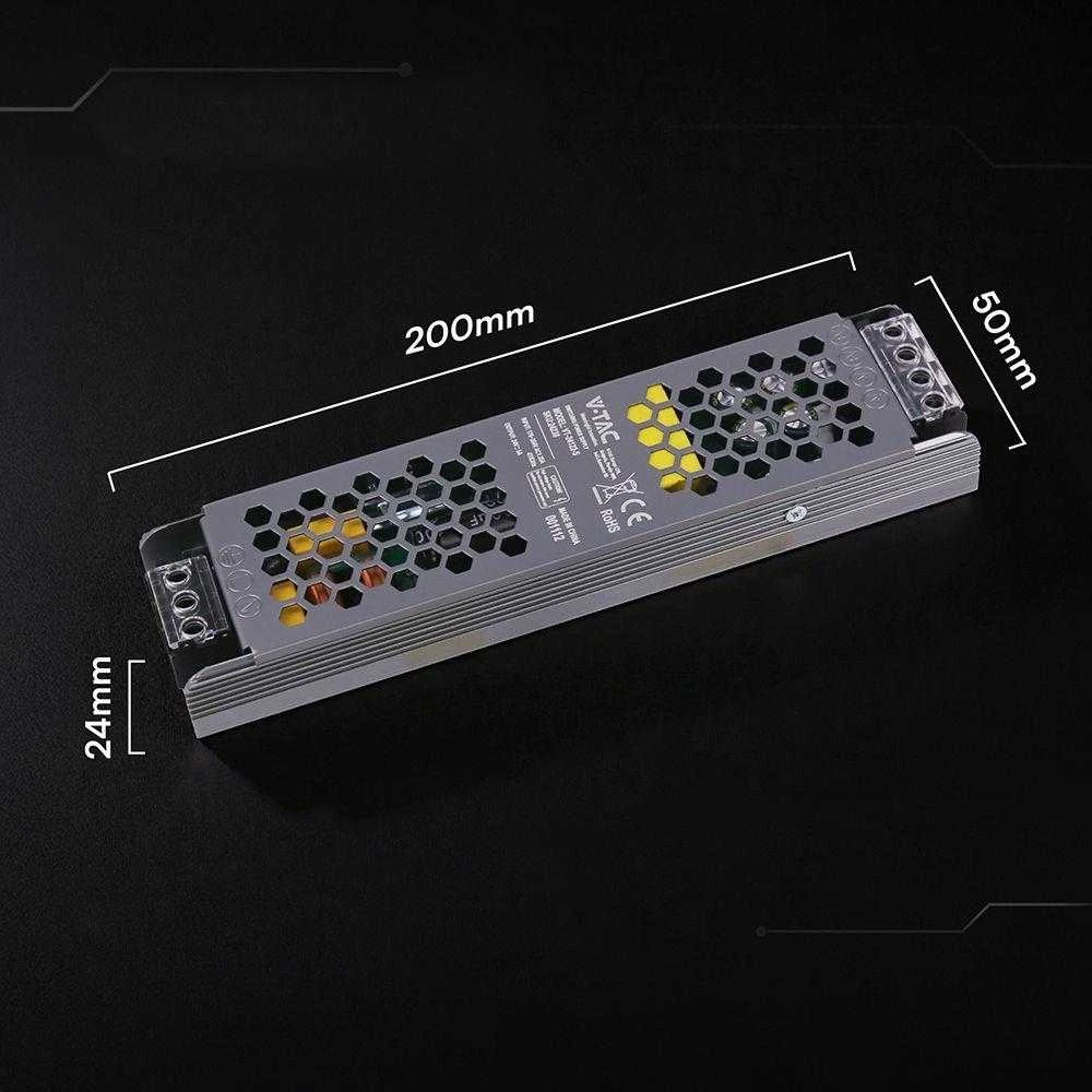 120W LED maitinimo šaltinis SLIM, 24V, 5A, IP20