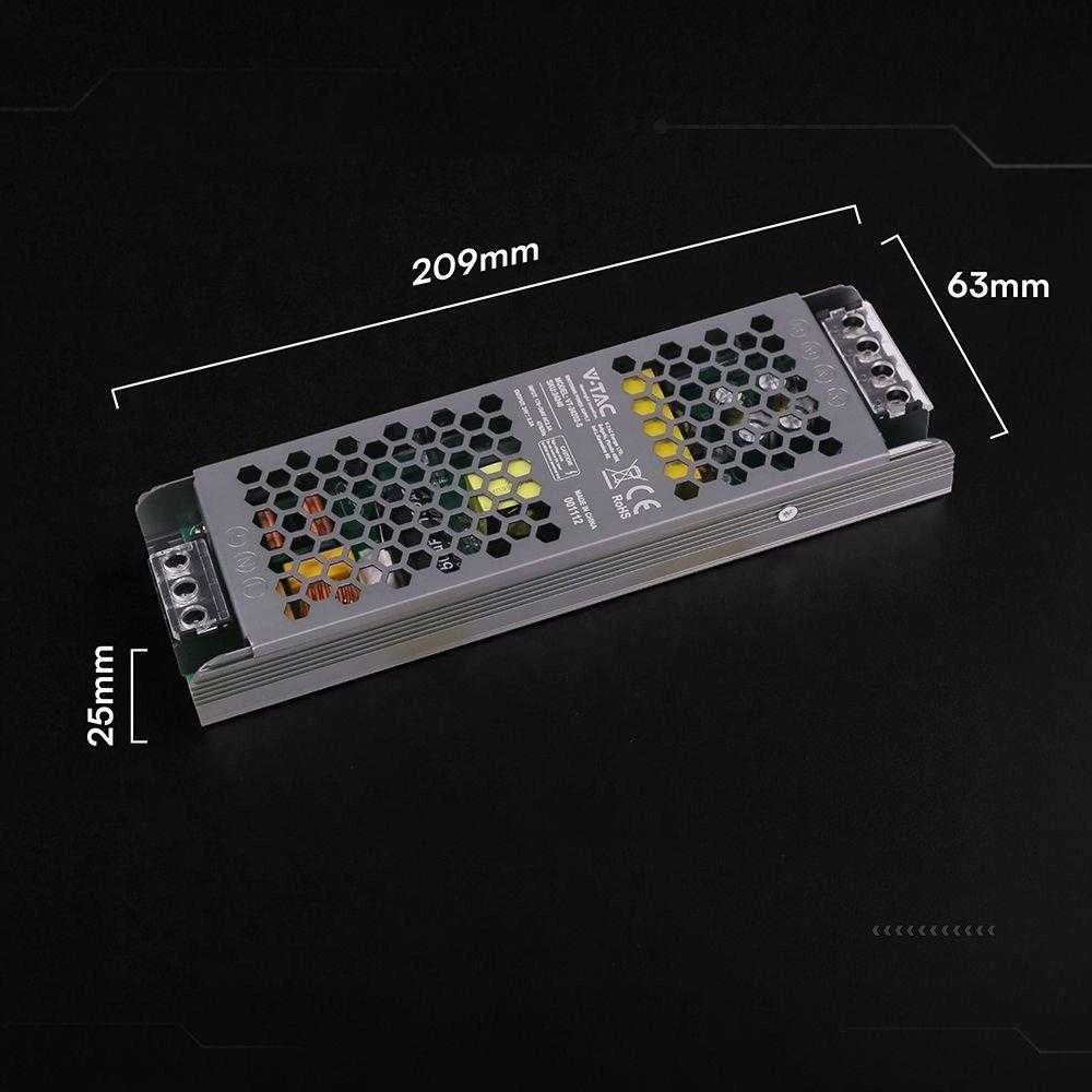 200W LED maitinimo šaltinis SLIM, 24V, 8.25A, IP20
