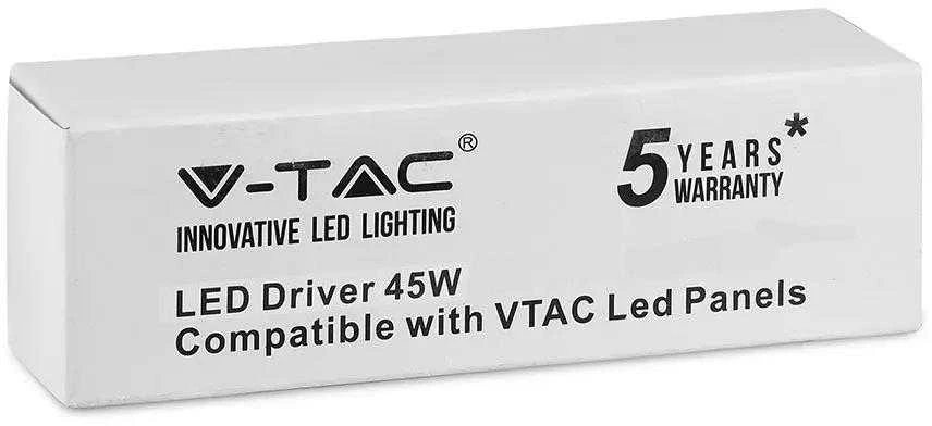 V-tac 40W maitinimo šaltinis, skirtas 600x600mm LED panelėms