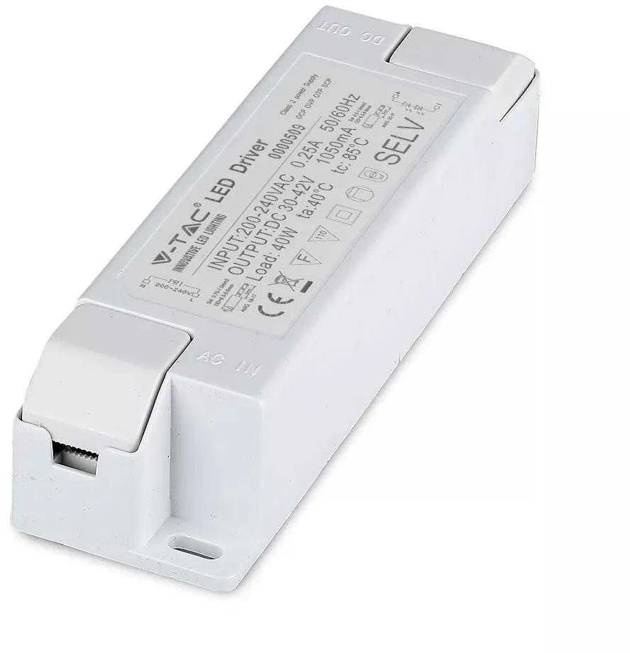 V-tac 40W maitinimo šaltinis, skirtas 600x600mm LED panelėms