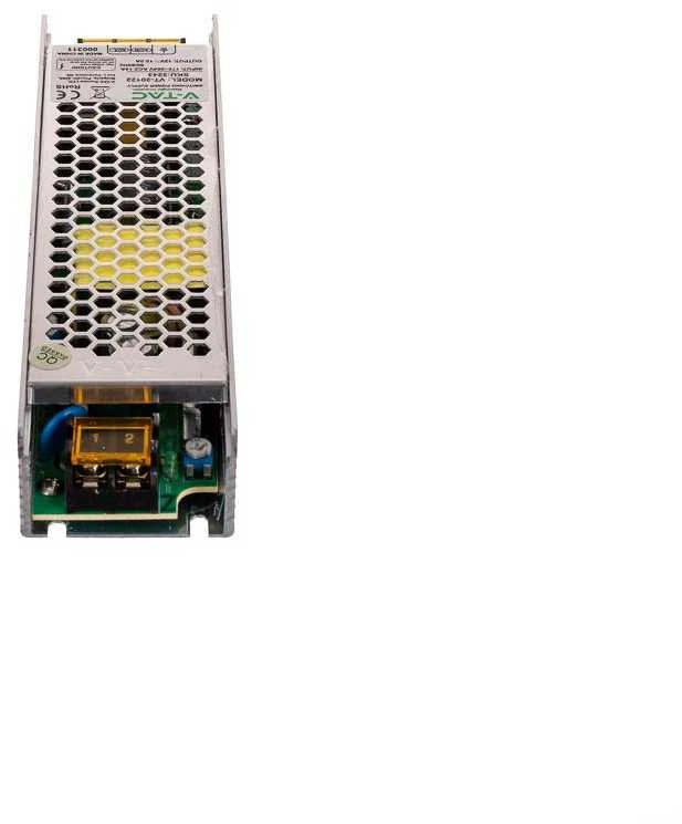 120W Maitinimo šaltinis V-TAC, 12V, 10A, metaliniu korpusu, IP20
