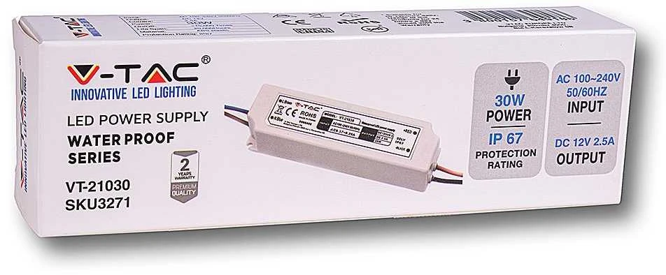 3W maitinimo šaltinis V-TAC, 12V
