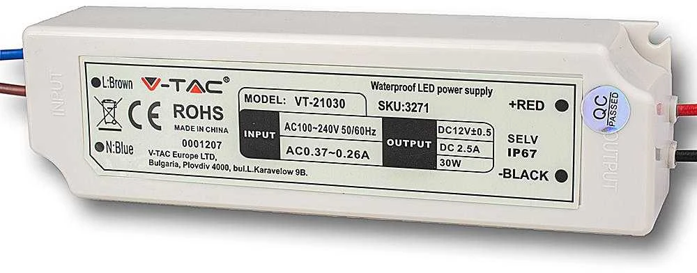 3W maitinimo šaltinis V-TAC, 12V
