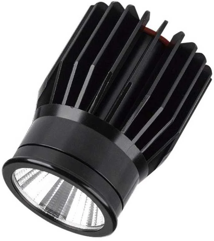 V-tac 18W LED modulis/įleidžiamas šviestuvas, juodas, 3000K