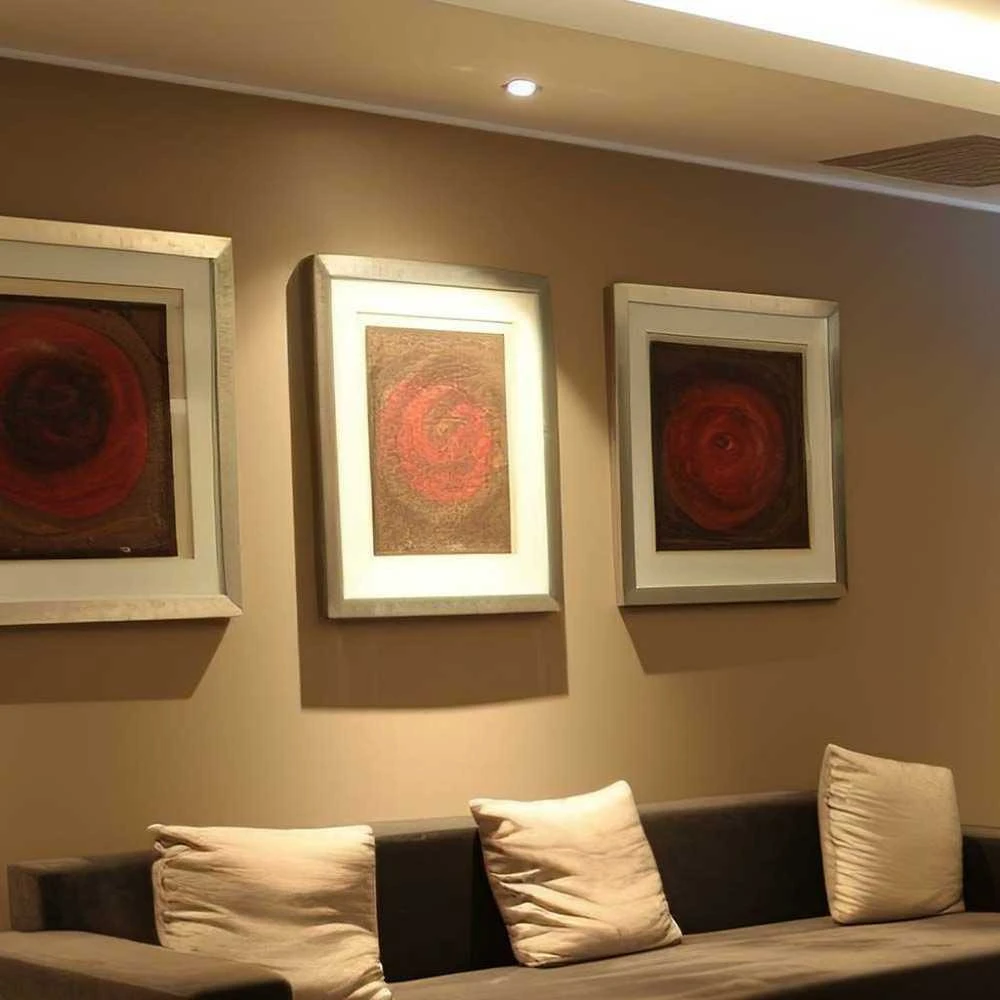 V-tac 18W LED modulis/įleidžiamas šviestuvas, juodas, 3000K