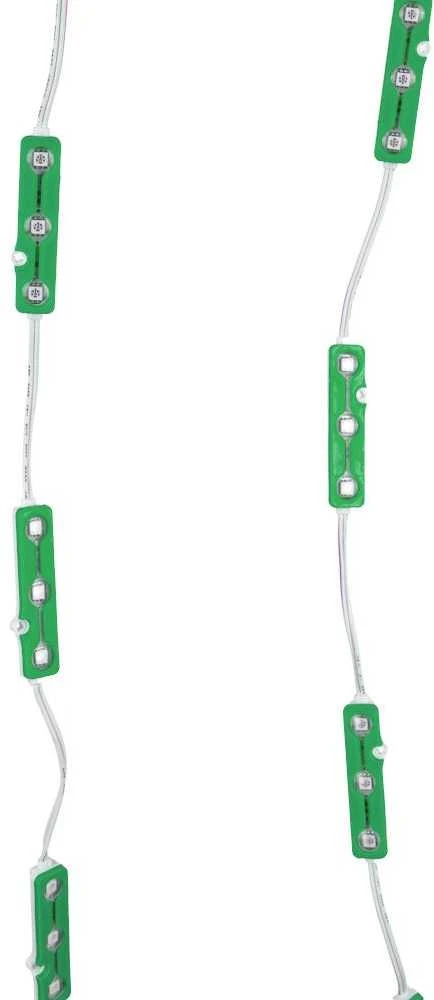 V-tac LED Modulis 3SMD, IP67, SMD5050, žalia šviesos spalva