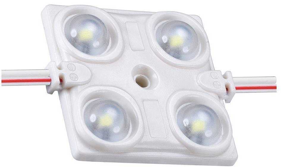 V-tac LED Modulis 1.44W, 4SMD, IP68, SMD2835, 6400K