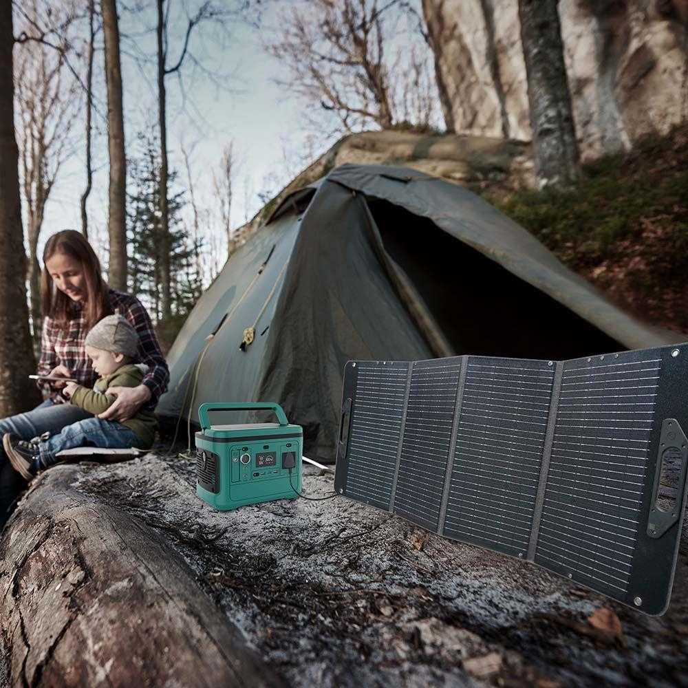 2x120W sulankstoma saulės panelė