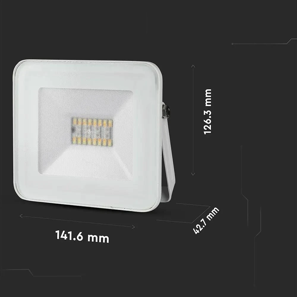 20W LED bluetooth prožektorius V-TAC, baltas, keičia spalvas RGB+3000K/4000K/6400K