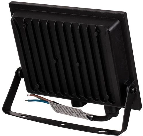 30W LED prožektorius, juodu korpusu, 6500K