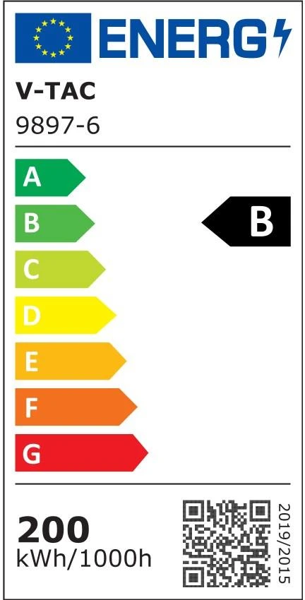 200W LED prožektorius, juodu korpusu, 6500K, CREE LED chip