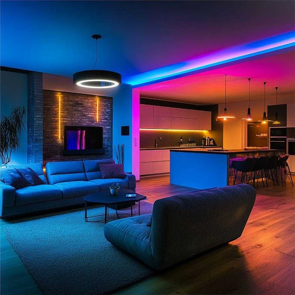3W/m LED juosta MAGIC, RGB, 5V, 5m, rinkinys
