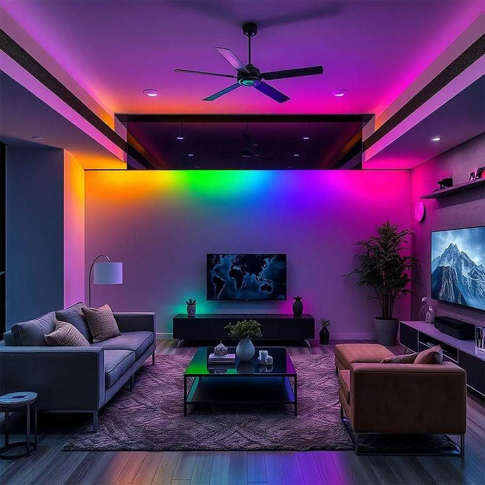 3W/m LED juosta MAGIC, RGB, 5V, 5m, rinkinys