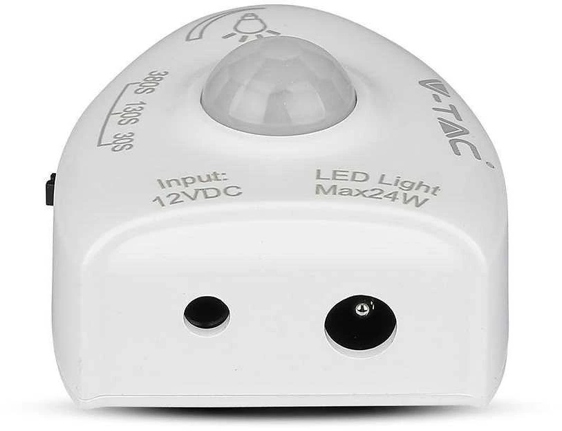 V-tac 3,5W/m LED juosta su judesio jutikliu, pritaikyta vienvietei lovai, 30 LED/m, 4000K, 1,2m