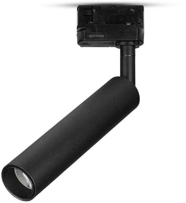 20W LED šviestuvas ant bėgelio V-TAC, juodu korpusu, 5000K (šaltai balta), SAMSUNG LED chip