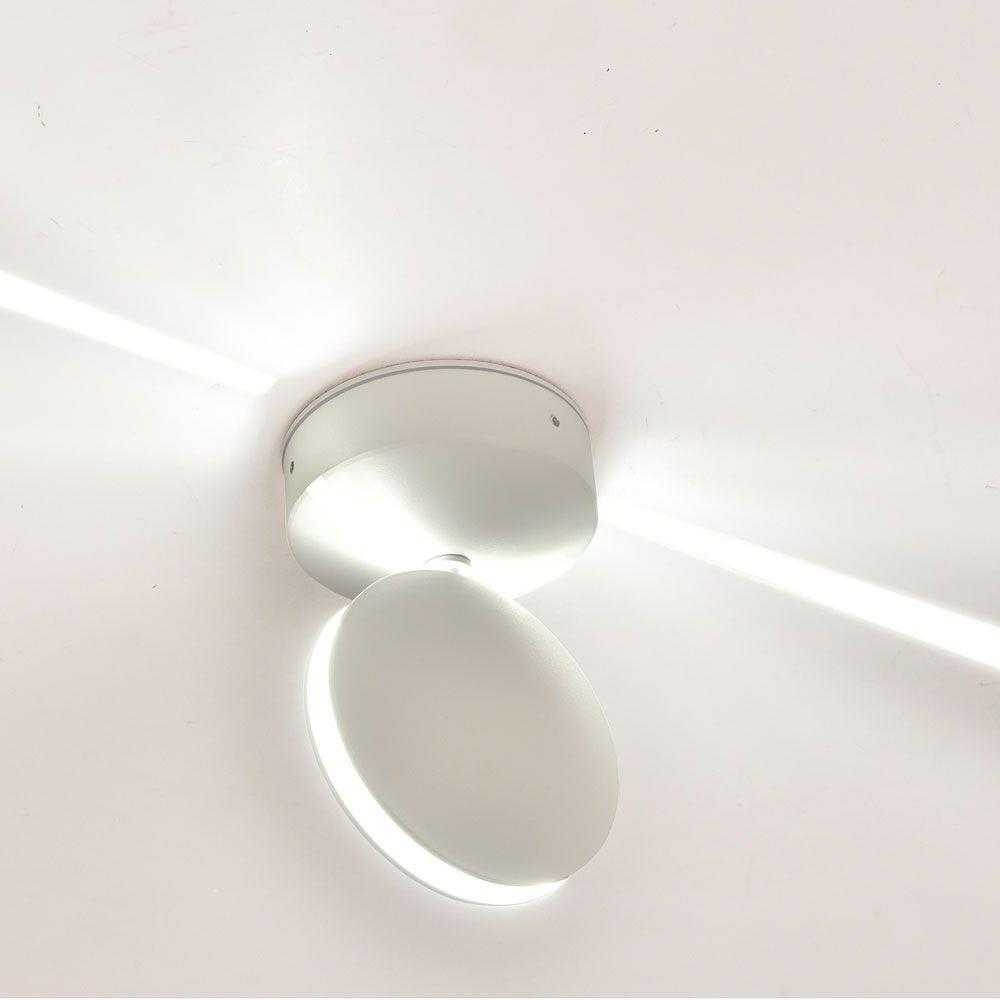 V-tac 6W LED paviršinis fasado šviestuvas, baltas, 3000K, IP65
