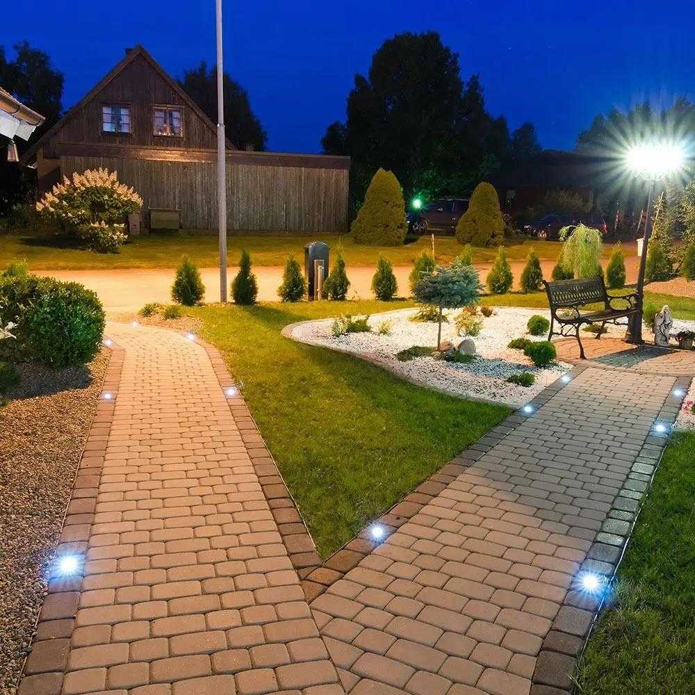V-tac Požeminis nerūdijančio plieno GU10 laikiklis, juodas, apvalus, IP65