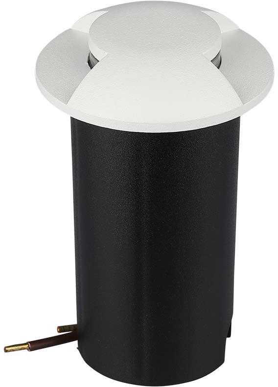 V-tac 1W LED įmontuojamas grindinio šviestuvas, baltas, 3000K, IP67