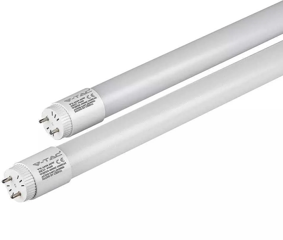 Lubinis šviestuvas 2x18W LED šviestuvas (su lempomis) V-TAC 120cm, atsparus vandeniui, 6400K (šaltai balta)