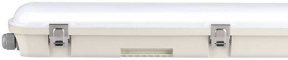 V-tac 48W LED šviestuvas, 150cm, baltas, 4000K, IP65, veikia iki 3h avariniu režimu