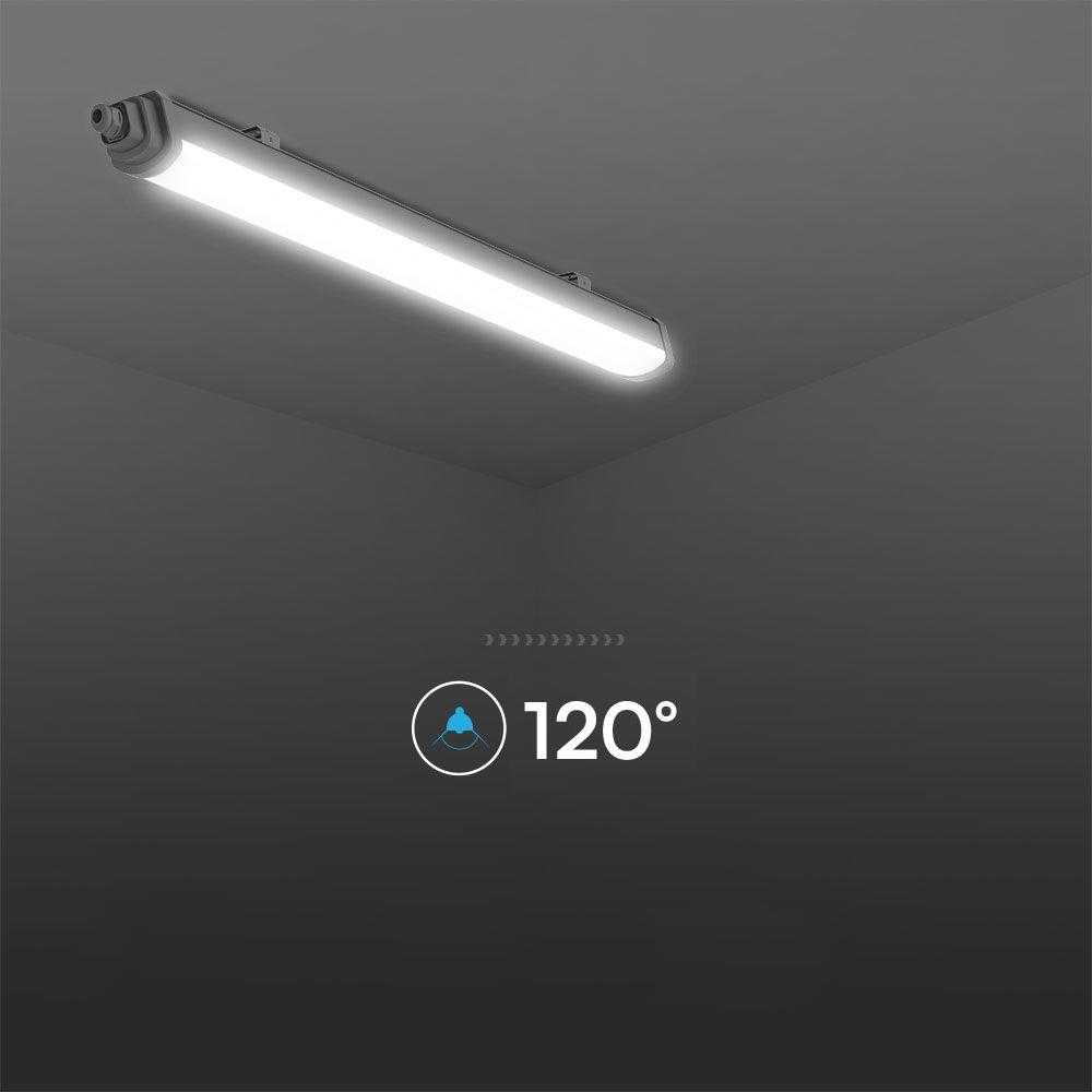 V-tac 18W LED šviestuvas T8, 60cm, baltas, 6500K, SAMSUNG LED chip