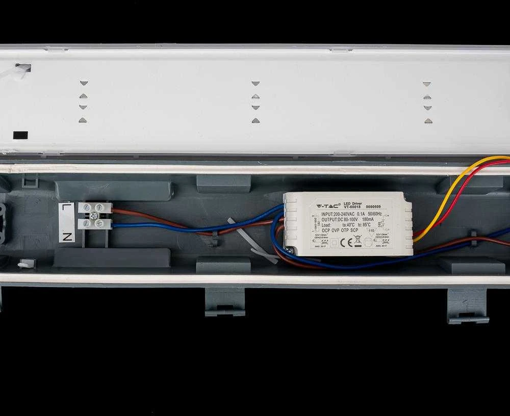 Lubinis šviestuvas Samsung 18W LED šviestuvas T8, 60cm, 4000K, pieno spalvos dangtelis