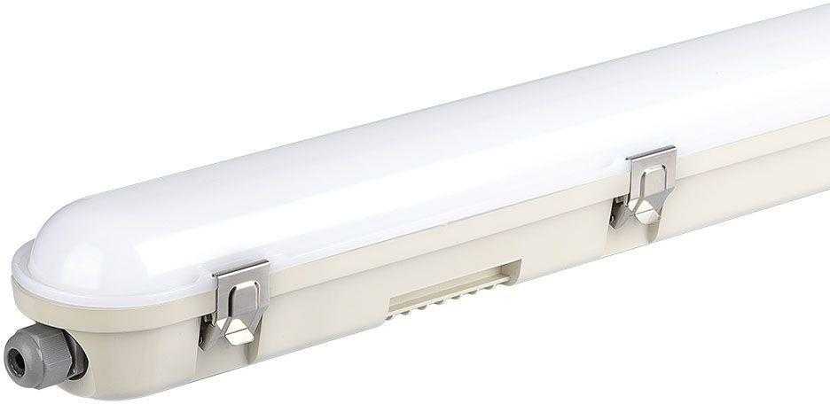 V-tac 48W LED šviestuvas, 150cm, baltas, 4000K, IP65, veikia iki 3h avariniu režimu
