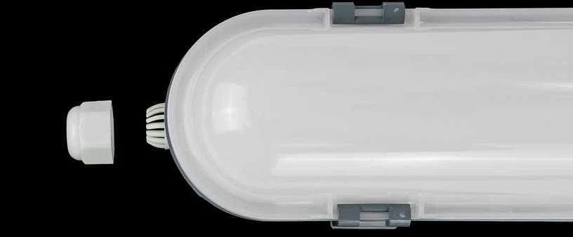 Lubinis šviestuvas Samsung 18W LED šviestuvas T8, 60cm, 4000K, pieno spalvos dangtelis