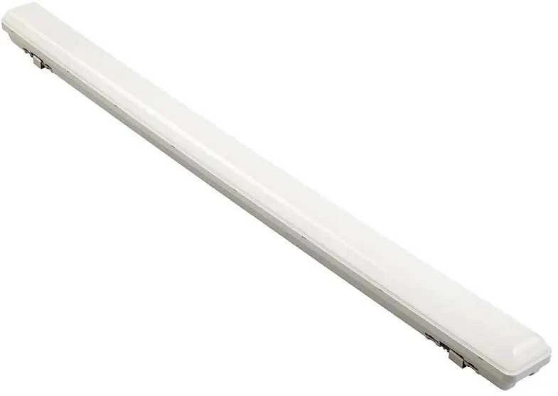 Lubinis šviestuvas V-tac 18W LED linijinis šviestuvas, 120cm, baltas, 3000-6400K, IP65, valdomas, su saulės baterija ir judesio davikliu