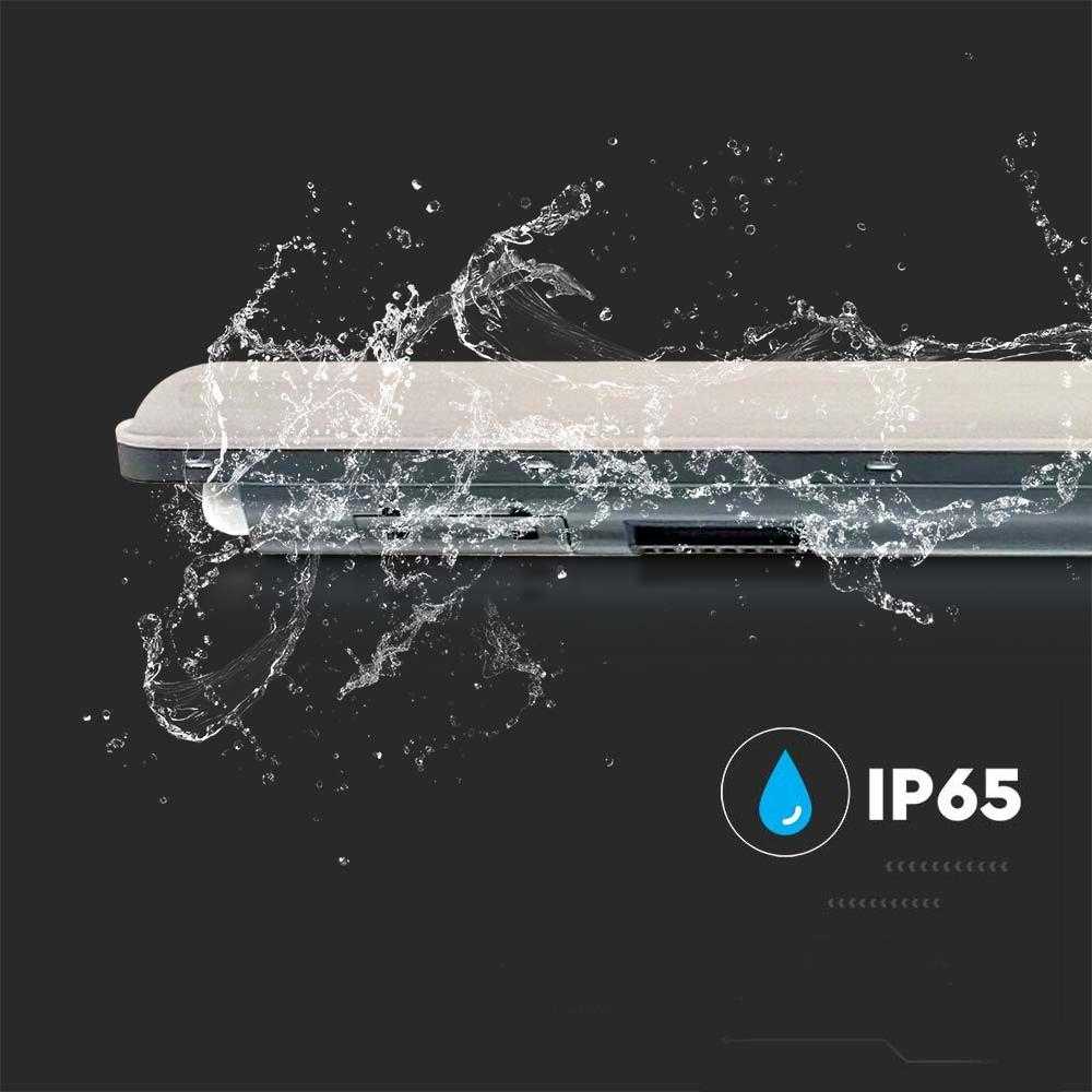 Lubinis šviestuvas V-tac 36W LED linijinis paviršinis šviestuvas X-SERIES, 120cm, 6500K, IP65