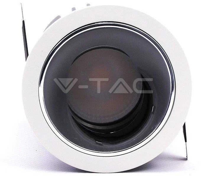 V-tac 6W įleidžiamas šviestuvas COB, 4000K (natūraliai balta), CRI>95
