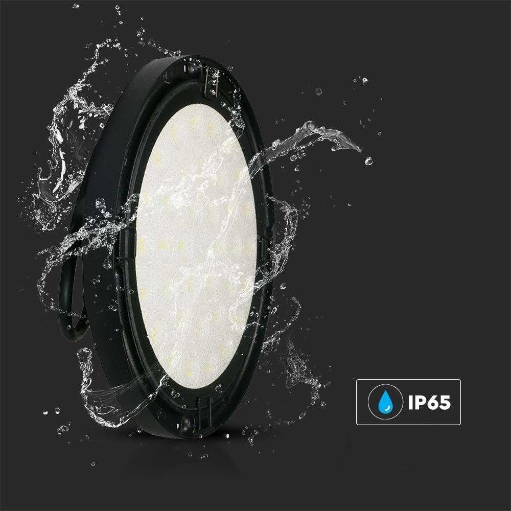 V-tac 200W LED UFO sandėlio šviestuvas, juodas, 4000K